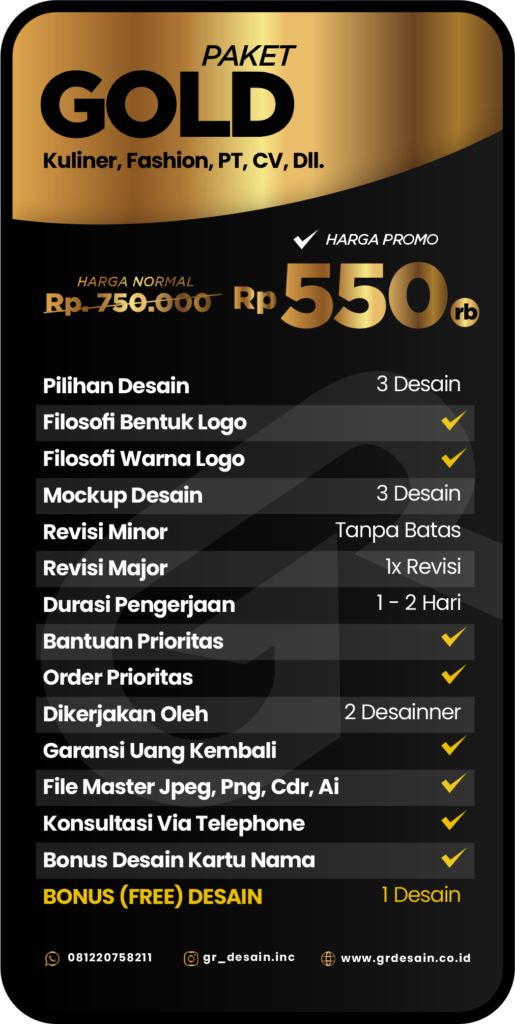 paket gold gr desain