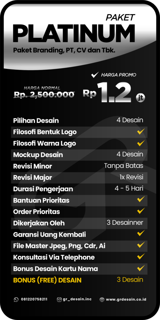paket platinum gr desain